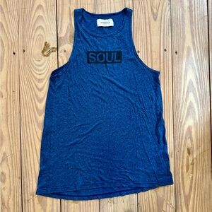 SoulCycle Racerback Tank Top (Blue)